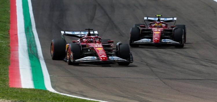 Domingo de resurrección para Ferrari en Imola; Hamilton es cuarto y Leclerc, sexto