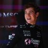 Franco Colapinto ironiza sobre lo ocurrido en el Gran Premio de Mónaco