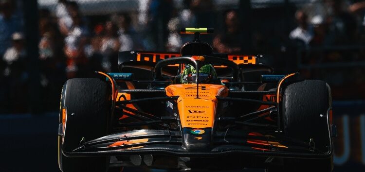 Lando Norris, segundo en Imola tras Max Verstappen: «Era demasiado rápido»