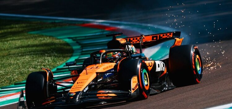 Oscar Piastri bate a Max Verstappen en una alocada clasificación en Imola; Alonso es 5º y Sainz, 6º