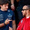 Carlos Sainz empatiza con los problemas de Lewis Hamilton en Ferrari