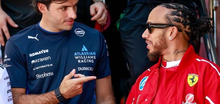 Sainz habla del renacer de Hamilton y se reivindica: «Puedes parecer manco o Dios»