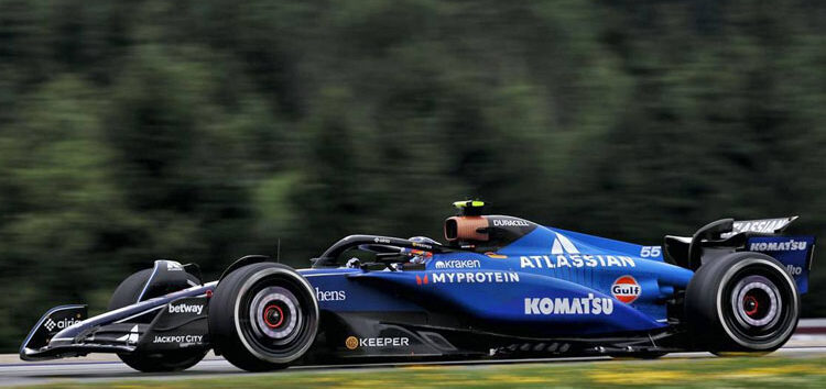 Sainz relativiza un discreto viernes en Austria: «Mejor de lo que parece»