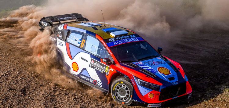 Rally Acrópolis 2025: Ott Tänak lidera el doblete de Hyundai tras el viernes
