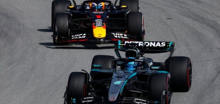 Verstappen admite «frustración» en el incidente con Russell en España