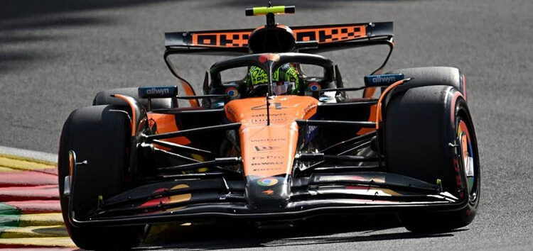 Norris no puede con Piastri en Bélgica y es 2º: «Lo merecía, no pude hacer nada»