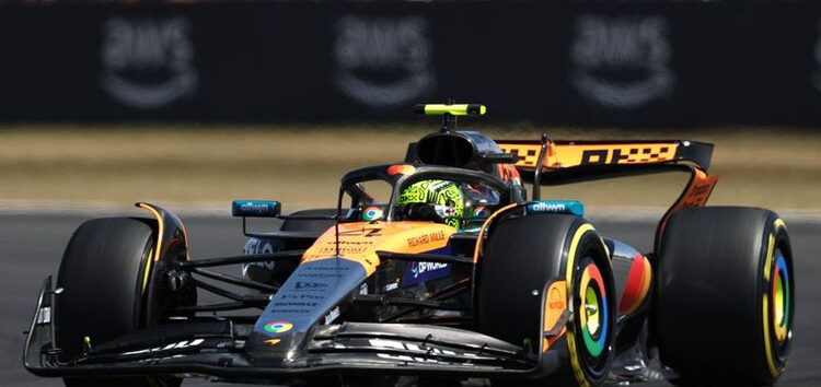 Lando Norris supera a los Ferrari para liderar los Libres 2 de Silverstone