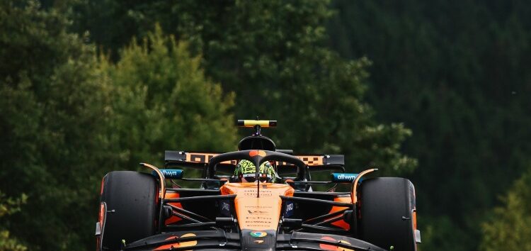Lando Norris saldrá primero en Spa-Francorchamps: «Prefiero correr sobre seco»