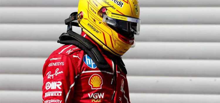 Hamilton ni piensa en tirar la toalla a pesar de sus dificultades en Ferrari