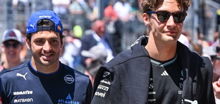 Sainz empatiza con Russell ante su incierto futuro: «No es la situación ideal»