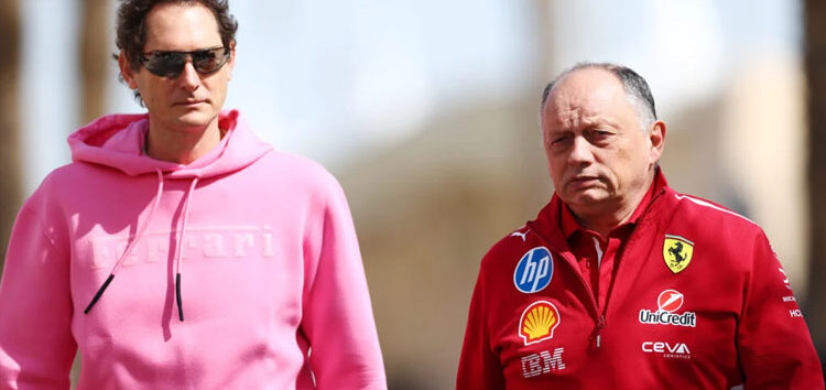 El presidente de Ferrari explica la renovación de Fréderic Vasseur
