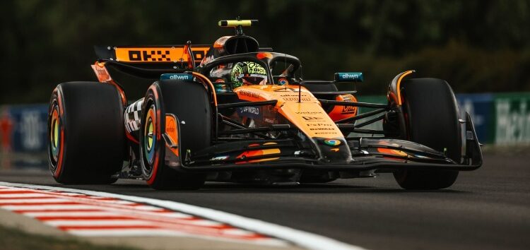 Lando Norris lidera los Libres 2 y firma un viernes impecable en Hungría