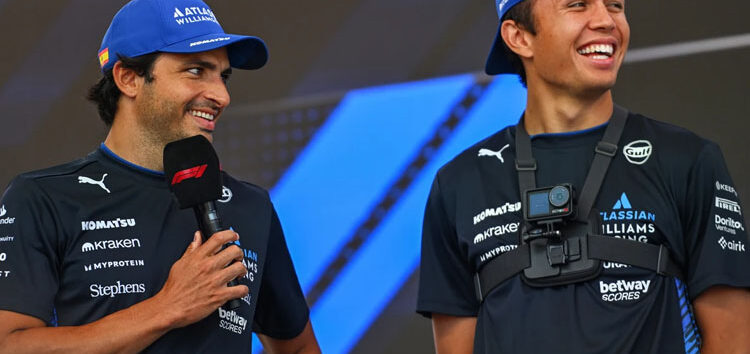 Carlos Sainz, encantado con la sinergia que ha creado junto a Alex Albon