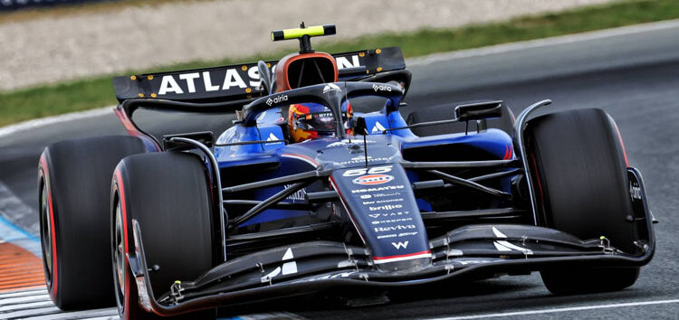 Sainz, sorprendido con el Williams en Zandvoort: «El ritmo era prometedor»