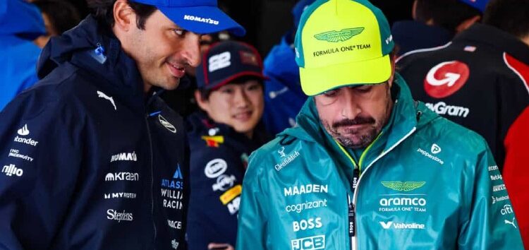 Sainz: «Ni a Alonso ni a mí nos está acompañando la suerte este año»