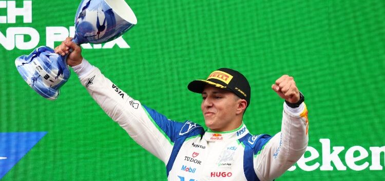 Isack Hadjar firma su primer podio en Zandvoort: «Surrealista; Estoy muy contento»