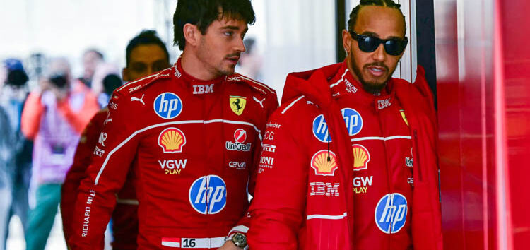 Leclerc admite que no le aconseja nada a Hamilton tras su primer año en Ferrari