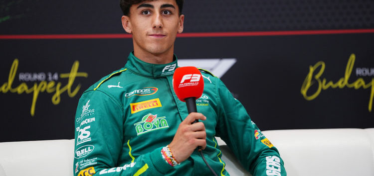 Mari Boya anuncia su salida de Campos Racing y apunta a la Fórmula 2