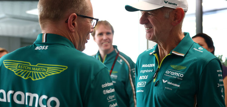 Las primeras palabras de Adrian Newey como nuevo jefe de equipo de Aston Martin