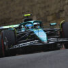 Fernando Alonso, 15º en Bakú: "Somos el último coche de la parrilla"