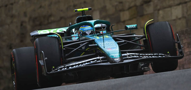 Fernando Alonso, 15º en Bakú: «Somos el último coche de la parrilla»