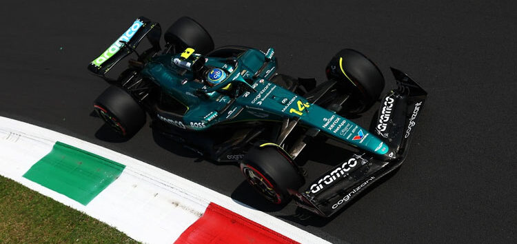 Viernes normal para Alonso en Monza: «Debemos encontrar más ritmo»