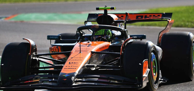 Lando Norris lidera los Libres 2 de Monza; Carlos Sainz sigue sorprendiendo
