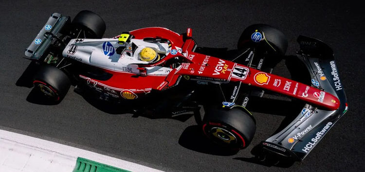 Hamilton, tras clasificar 5º en Monza: «Estoy muy satisfecho con el progreso que hemos logrado»