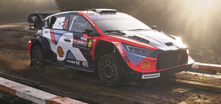Rally de Chile 2025: Ott Tänak comienza mandando en el shakedown