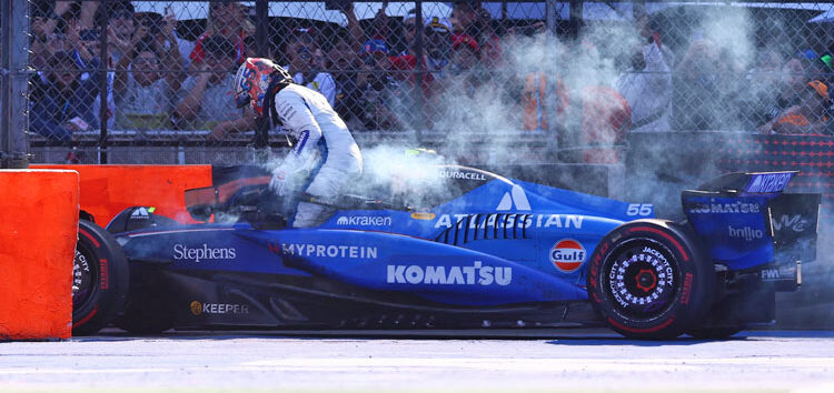 Sainz y el Virtual Safety Car final de México: «Intenté evitarlo a toda costa»