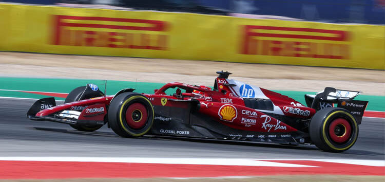 Ferrari se hunde estrepitosamente en Austin: «No es el ritmo que esperábamos»