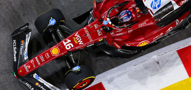 Leclerc celebra un gran comienzo de Ferrari en Las Vegas: «Sinceramente no estamos mal»