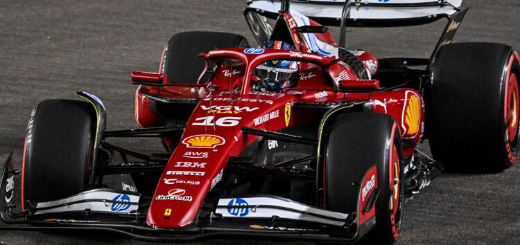 Leclerc saldrá 7º en Singapur: «El problema es mío, algo no va bien»