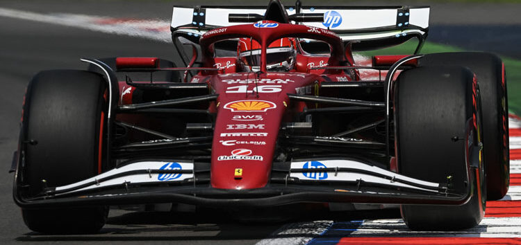 Leclerc saldrá 2º en México: «Muy contento con el rendimiento de hoy»