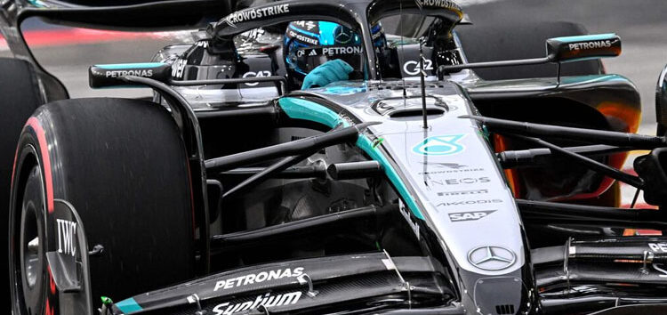 Russell se cuela entre los McLaren para la sprint de Qatar: «Sorprendido, fui 14º en los entrenamientos libres»