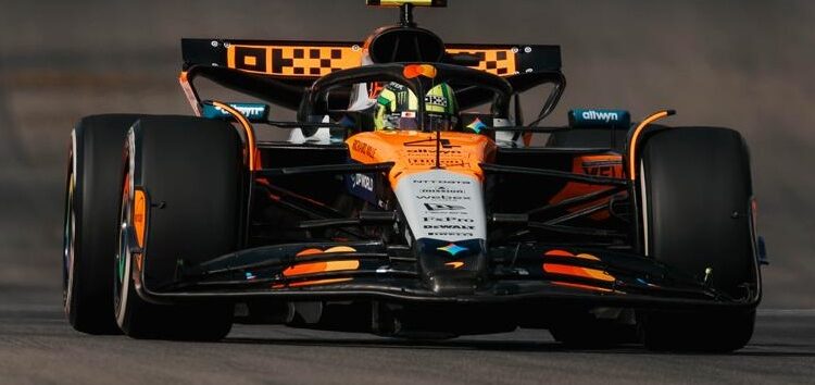 Lando Norris es el más rápido en los únicos libres del GP de EEUU