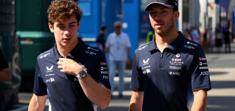 Gasly coincide con Colapinto: el Alpine A525 es prácticamente inconducible