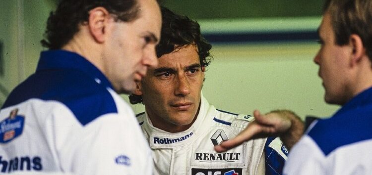 Adrian Newey recuerda como Ayrton Senna le impresionó en Williams