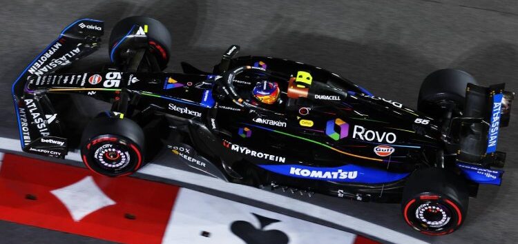 Sainz admite que Williams es competitivo en Las Vegas: «El ritmo es prometedor»