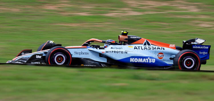 Sainz, 13º en Brasil: «Los daños tras el toque con Hamilton comprometieron mi carrera»