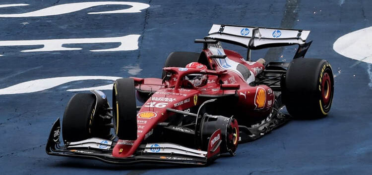 Leclerc, muy decepcionado tras abandonar en Brasil, ve difícil el subcampeonato de Ferrari