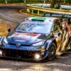 Rally de Japón 2025: Elfyn Evans lidera el triplete de Toyota en el shakedown