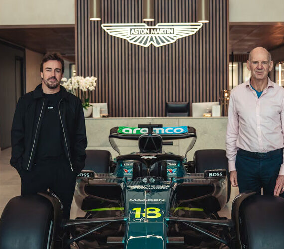 Alonso: «No tengo dudas de que Newey nos dará el mejor coche de la parrilla»
