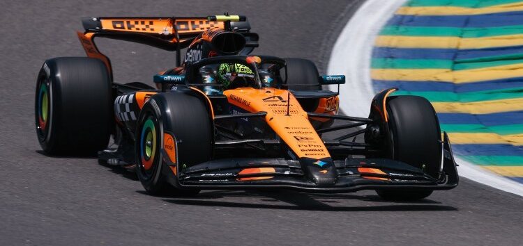 Lando Norris quiere ganar el GP de Brasil y empieza liderando los Libres 1
