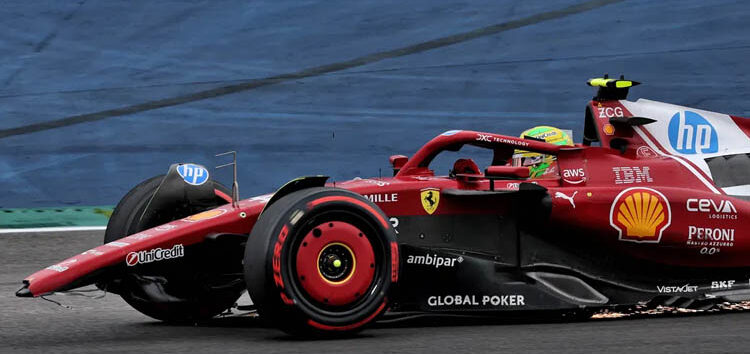 Hamilton completó el doble abandono de Ferrari en Brasil: «Me siento mal por el equipo»