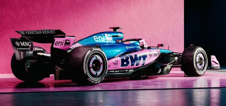 Alpine estrena nueva decoración para el Gran Premio de Las Vegas