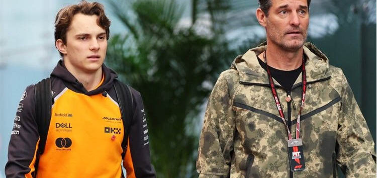 Webber: «Piastri atraviesa un bache, pero volverá a pelear por el título»