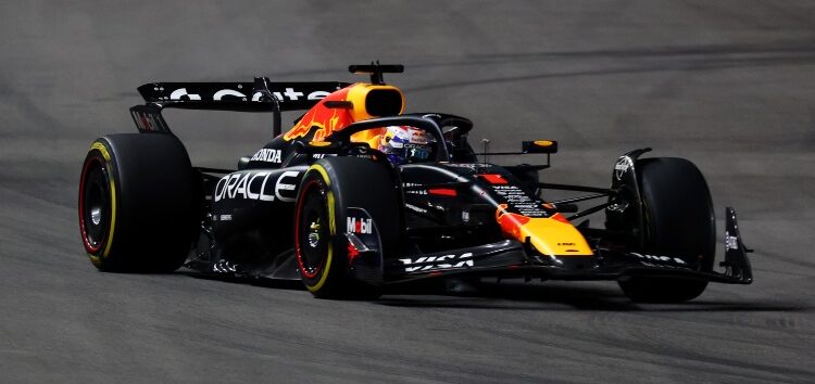 Verstappen golpea en la qualy de Abu Dhabi: «Estoy muy contento de estar en pole»