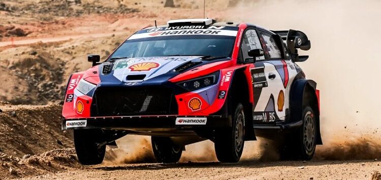 Rally de Arabia Saudí 2025: Ott Tänak da el primer golpe y lidera