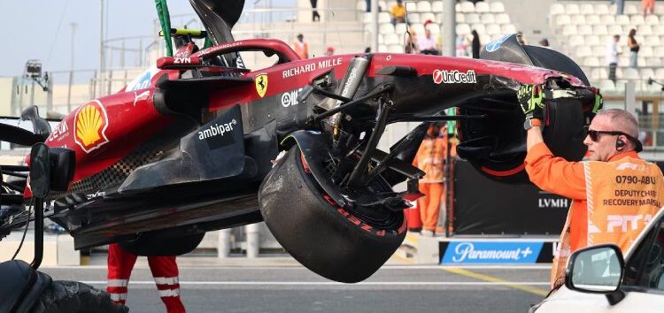 Hamilton, hundido, explica su accidente y eliminación en Q1 en Abu Dhabi